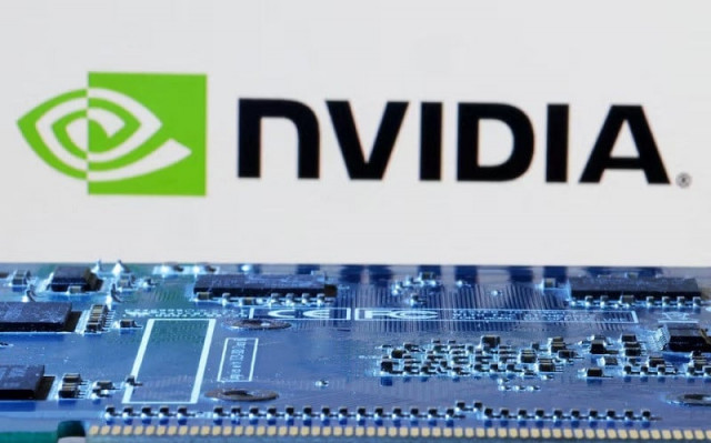 nvidia logo is seen near computer motherboard in this illustration taken january 8 2024 photo reuters nvidia logo is seen near computer motherboard in this illustration taken january 8 2024 photo reuters