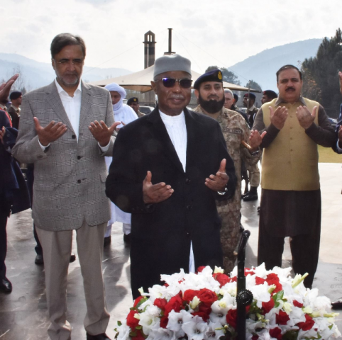 organisation of islamic cooperation oic secretary general hissein brahim taha visited on sunday chakothi along the line of control loc photo express organisation of islamic cooperation oic secretary general hissein brahim taha visited on sunday chakothi along the line of control loc photo express