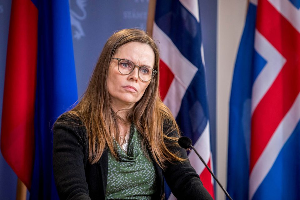 iceland s prime minister katrin jakobsdottir attends a press conference in oslo norway february 3 2020 photo reuters file