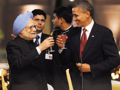 obama in india cheers