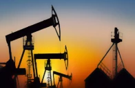 oil prices fall 5 to two week low