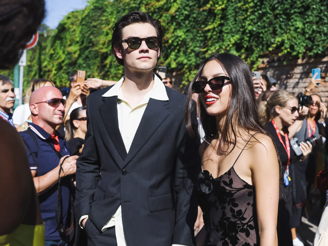 olivia rodrigo and louis partridge confirm relationship at venice film festival olivia rodrigo and louis partridge confirm relationship at venice film festival