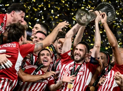 el kaabi gives olympiakos europa conference league glory