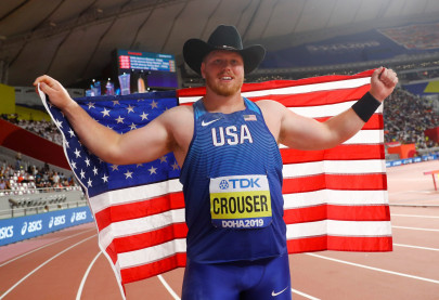 olympic shot put champion crouser sets world record olympic shot put champion crouser sets world record