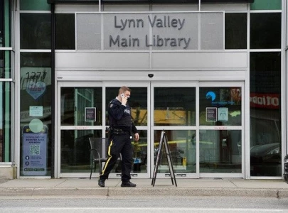 one dead five wounded in stabbing at vancouver library suspect in custody