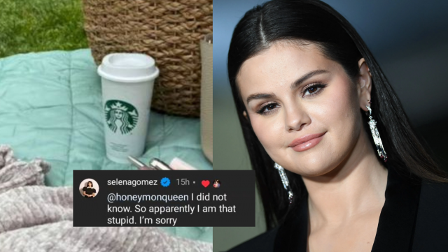 i did not know selena gomez apologises to palestine supporters after starbucks cup controversy i did not know selena gomez apologises to palestine supporters after starbucks cup controversy