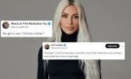 internet livid at kim kardashian saying free everybody in response to free palestine