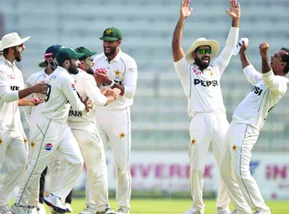 pak sa lock horns in first test today pak sa lock horns in first test today