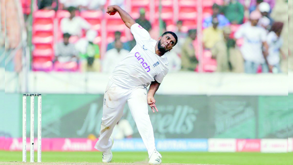 england s young spinner rehan ahmed returns for pindi test to form spin trio with jack leach and shoaib bashir photo afp