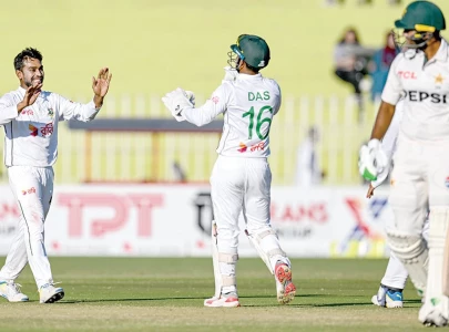 pak out for 274 after mehidy s fifer