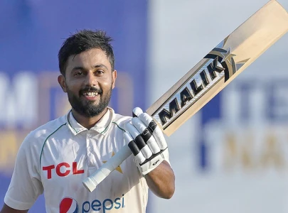 saud shakeel becomes joint fastest pakistani to reach 1 000 test runs in rawalpindi test