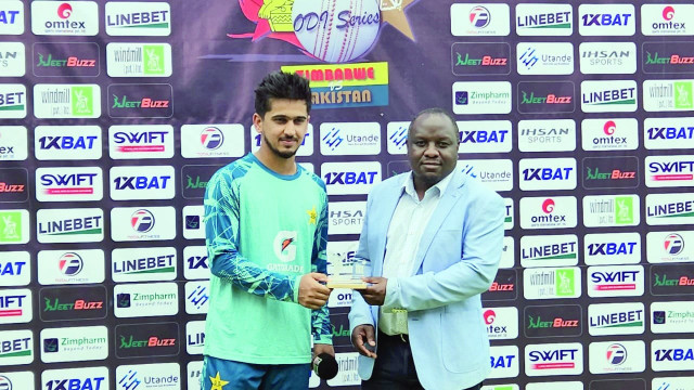 saim ayub scored the fastest odi century by a pakistani not called shahid afridi photo pcb saim ayub scored the fastest odi century by a pakistani not called shahid afridi photo pcb