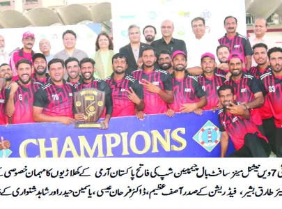 pak army wins kpt national softball title pak army wins kpt national softball title