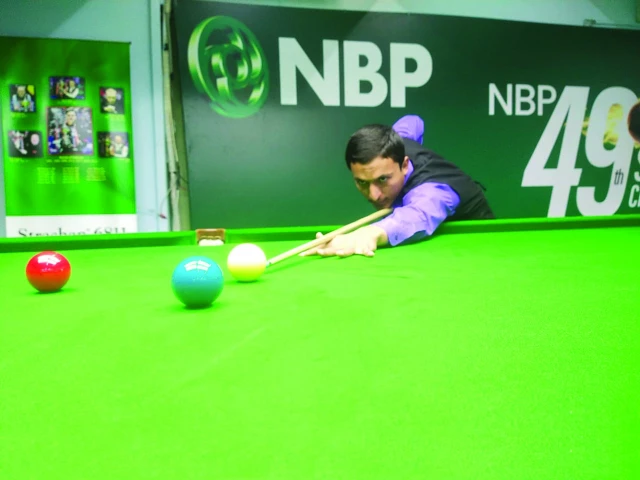 junior asian champion muhammad shahbaz of punjab in action during the national snooker championship on thursday photo pbsa junior asian champion muhammad shahbaz of punjab in action during the national snooker championship on thursday photo pbsa