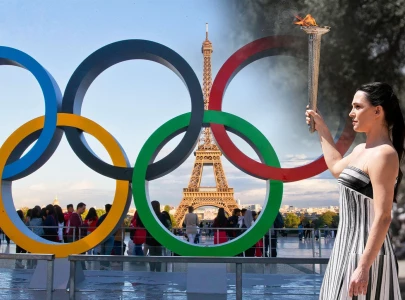 olympic torch relay completes first day in france olympic torch relay completes first day in france