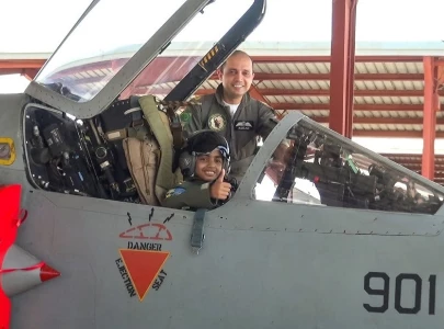 aspiring thalassemia hit child made paf pilot for a day