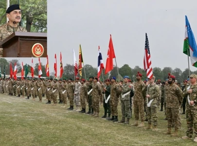 7th pats exercise concludes with impressive ceremony