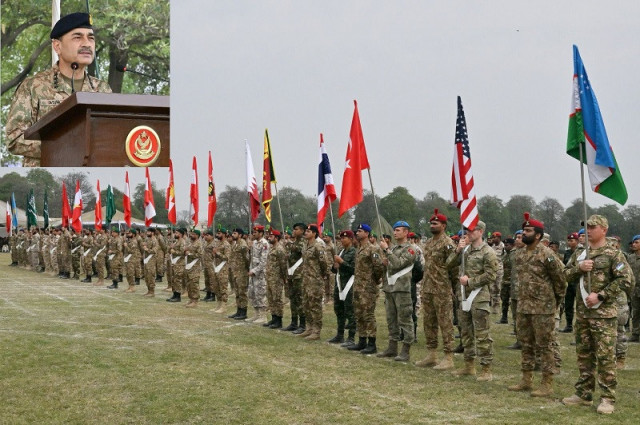 7th pats exercise concludes with impressive ceremony