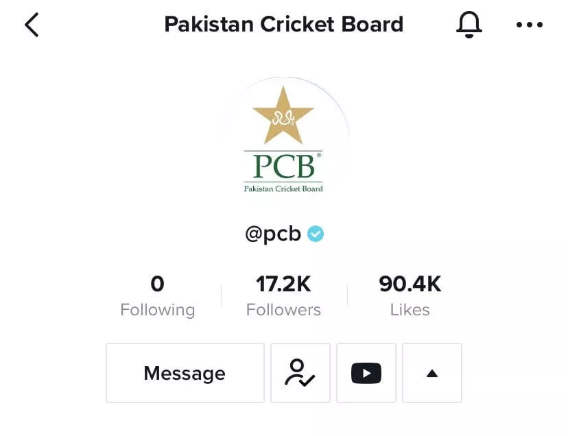 pakistan cricket board joins tiktok pakistan cricket board joins tiktok