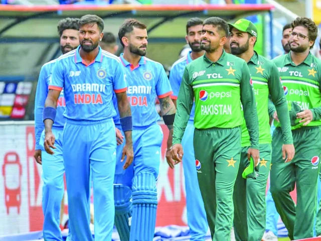 india and pakistan are set to meet at the icc champions trophy on february 23 in dubai photo afp file india and pakistan are set to meet at the icc champions trophy on february 23 in dubai photo afp file