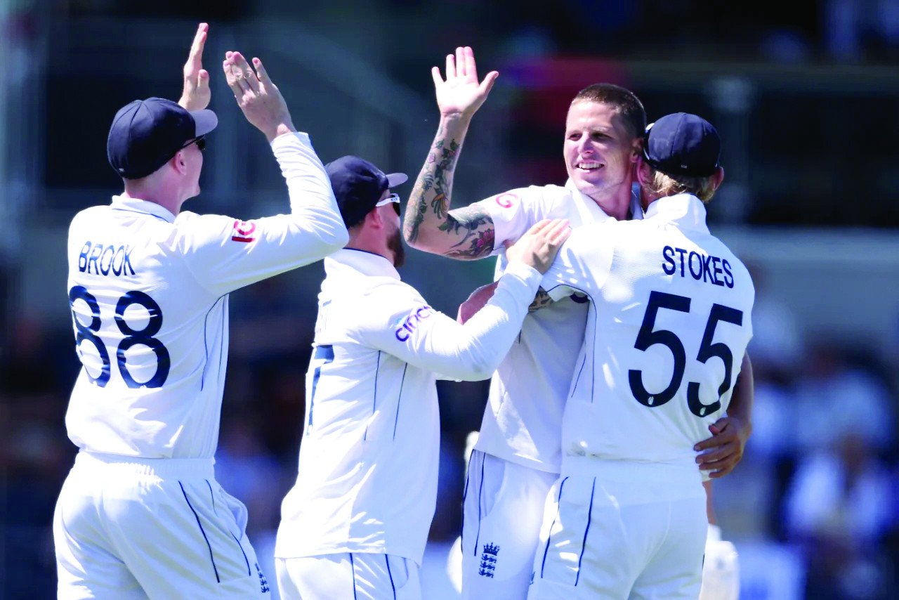 brydon carse claimed his maiden five wicket haul photo afp