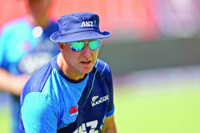 new zealand coach gary stead is optimistic to go for whitewash against india photo afp new zealand coach gary stead is optimistic to go for whitewash against india photo afp