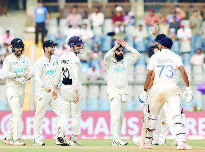 ajaz triggers late india collapse ajaz triggers late india collapse