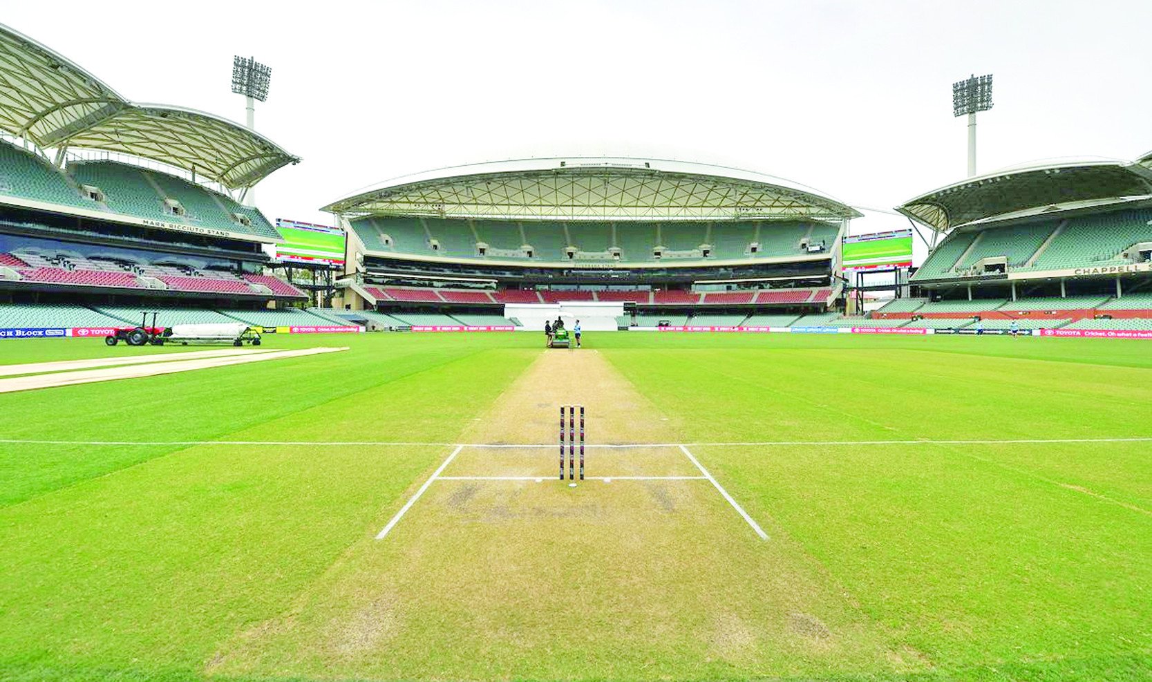 pakistan and australia are set to lock horns in adelaide oval in the second odi on a green top surface photo afp