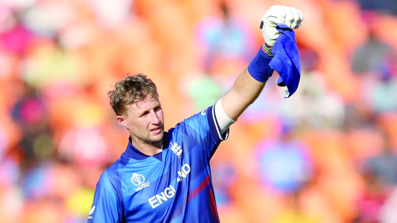 joe root made three half centuries during england s world cup campaign in india in 2023 photo icc