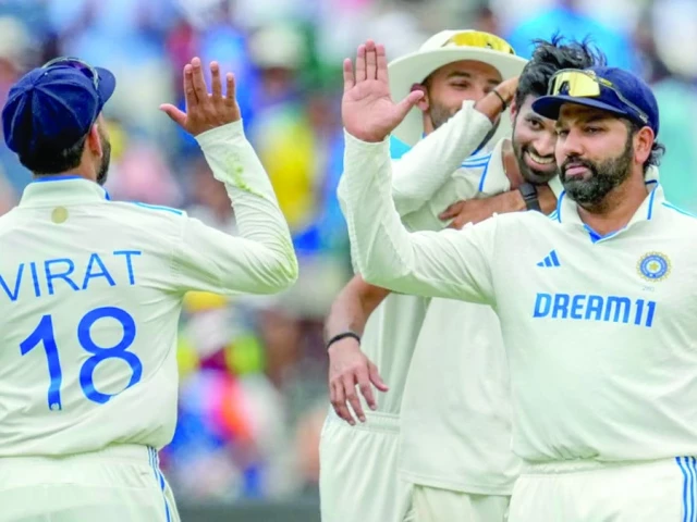 virat kohli and rohit sharma in action against australia during the test series photo afp virat kohli and rohit sharma in action against australia during the test series photo afp