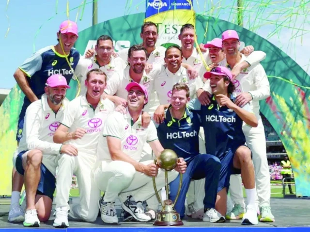 australia clinch border gavaskar trophy australia clinch border gavaskar trophy