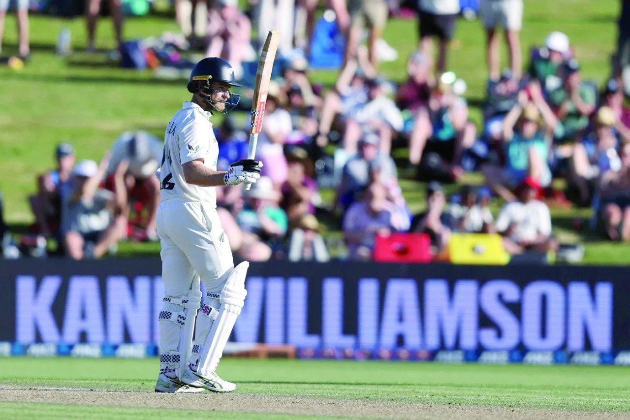 kane williamson scored a fifty in the second innings after missing out in the first photo afp