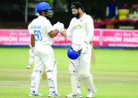 shahidi bennett star as afg draw zim test