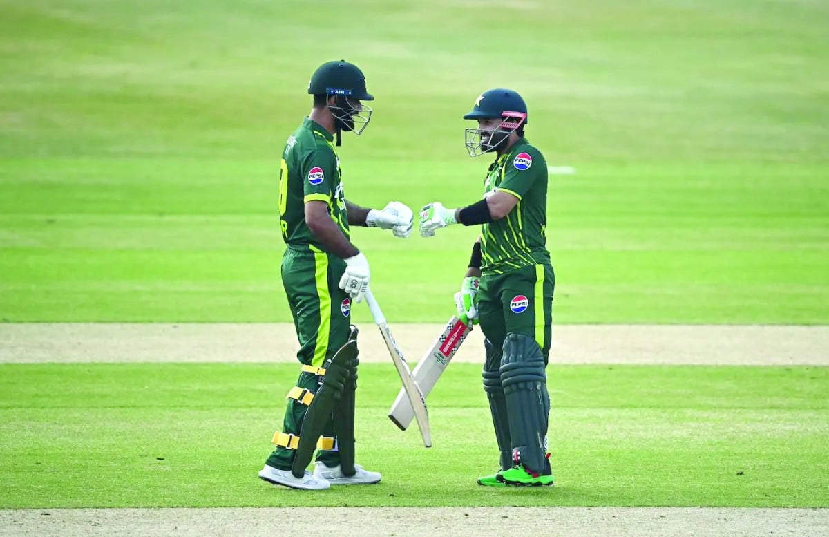 fakhar zaman and mohammad rizwan were in action for pakistan against ireland earlier this year photo afp file