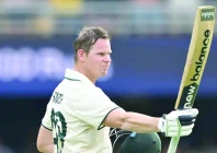 it was a 33rd test century for steve smith moving up to no 2 among australia s ton scorers photo afp file