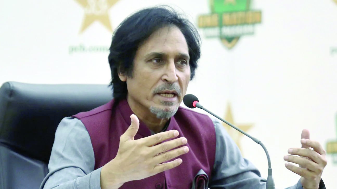 former pcb chairman ramiz raja says it was a kneejerk reaction photo afp file