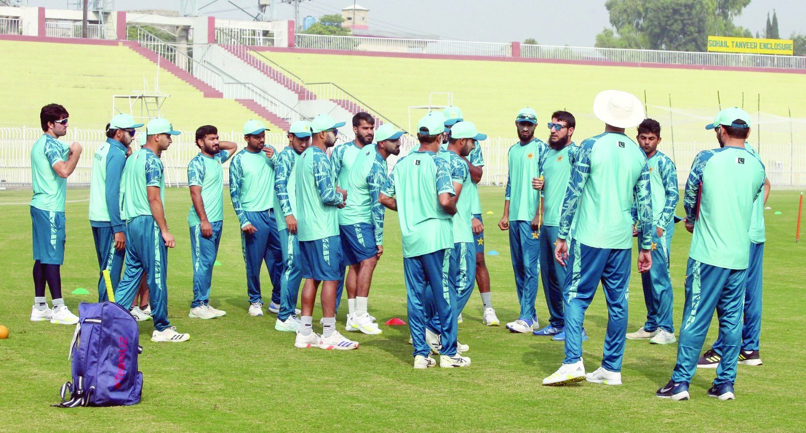 pakistan shaheens practise ahead of their one day series against sri lanka a photo pcb