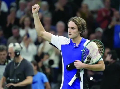 tsitsipas rallies in atp masters 1000 event