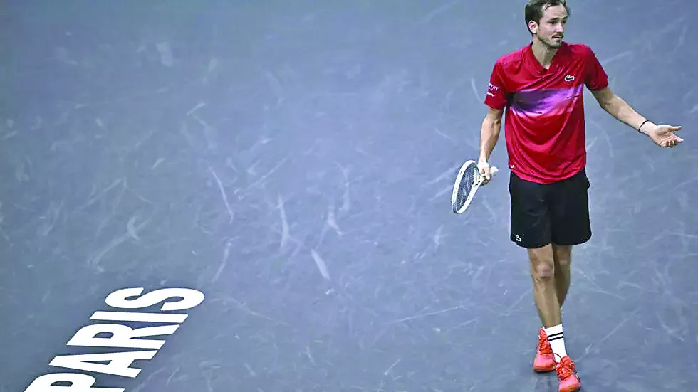 medvedev loses to popyrin at paris masters medvedev loses to popyrin at paris masters