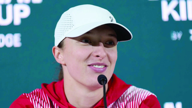 iga swiatek suffered a defeat in the wta finals photo afp file iga swiatek suffered a defeat in the wta finals photo afp file