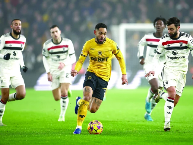 matheus cunha centre was wolves star man in a 2 0 win over manchester united photo afp matheus cunha centre was wolves star man in a 2 0 win over manchester united photo afp
