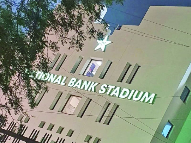 national bank stadium in karachi is undergoing renovation ahead of the icc champions trophy photo pcb national bank stadium in karachi is undergoing renovation ahead of the icc champions trophy photo pcb