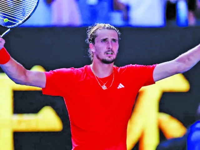 alexander zverev celebrates victory over tommy paul in the australian open quarterfinal photo afp alexander zverev celebrates victory over tommy paul in the australian open quarterfinal photo afp