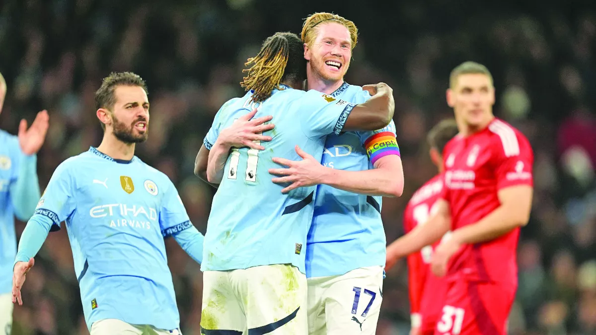 kevin de bruyne scored a goal and provided an assist in manchester city s 3 0 win photo afp kevin de bruyne scored a goal and provided an assist in manchester city s 3 0 win photo afp