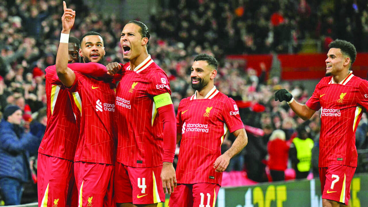 liverpool beat real madrid to make it five wins from five in the champions league photo afp