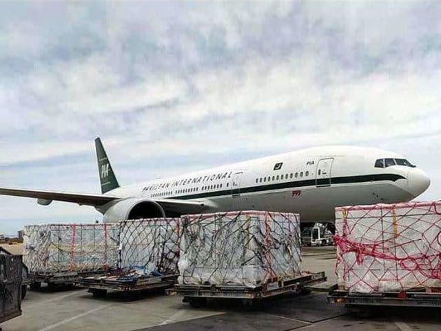 pia plane with vaccine consignment at beijing airport photo app pia plane with vaccine consignment at beijing airport photo app
