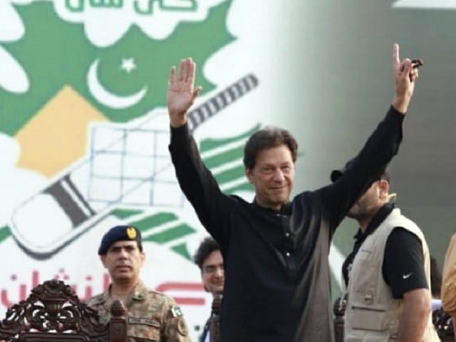 prime minister imran khan s party emerged as the single largest party after clinching 26 direct seats in july 25 elections photo twitter pti