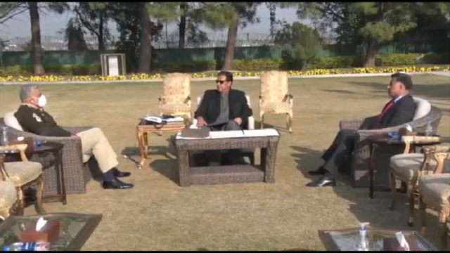 army chief general qamar javed bajwa called on prime minister imran khan in islamabad screengrab army chief general qamar javed bajwa called on prime minister imran khan in islamabad screengrab