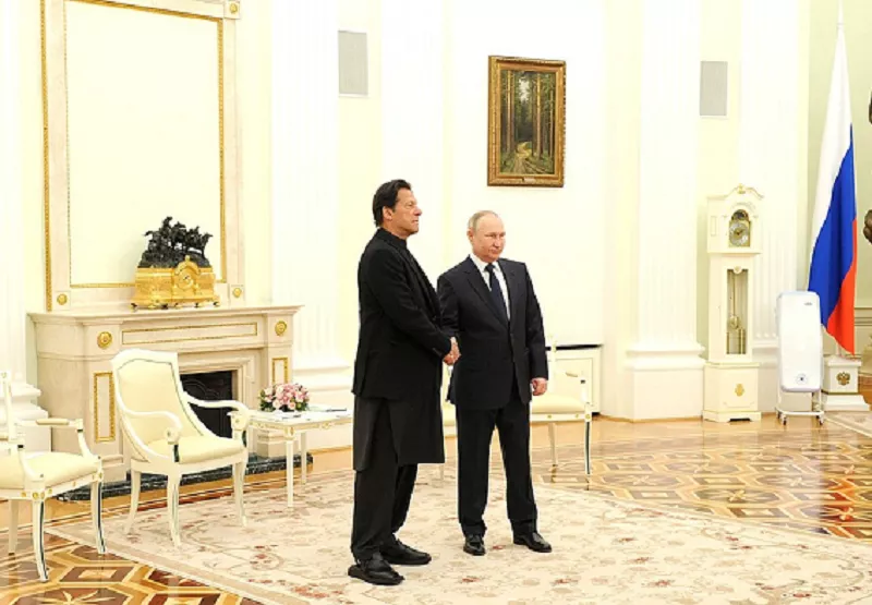 prime minister imran khan and president vladimir putin held a meeting in moscow photo twitter mfa russia prime minister imran khan and president vladimir putin held a meeting in moscow photo twitter mfa russia