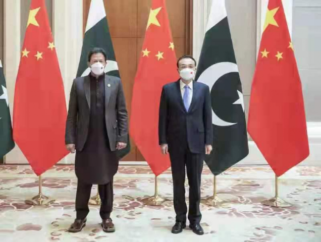 prime minister imran khan held wide ranging talks with his chinese counterpart li keqiang in beijing on saturday photo pm office prime minister imran khan held wide ranging talks with his chinese counterpart li keqiang in beijing on saturday photo pm office